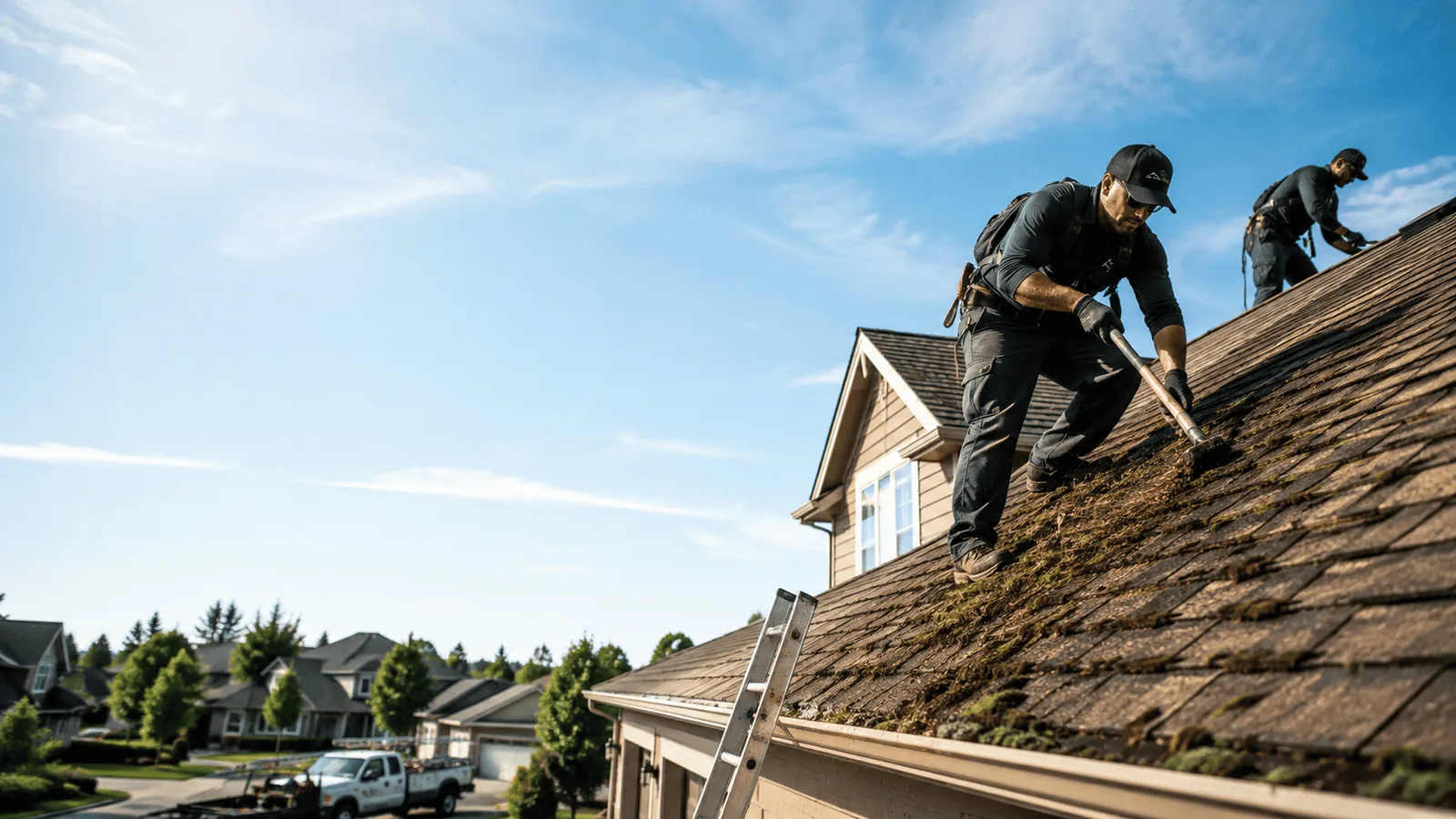 Roof Moss Removal in Pompeys Pillar, MT near me